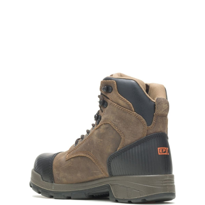 WOLVERINE Mens Blade LX 6" CarbonMAX Waterproof Composite Toe Work Boot Chocolate Chip - W10653 Image 3