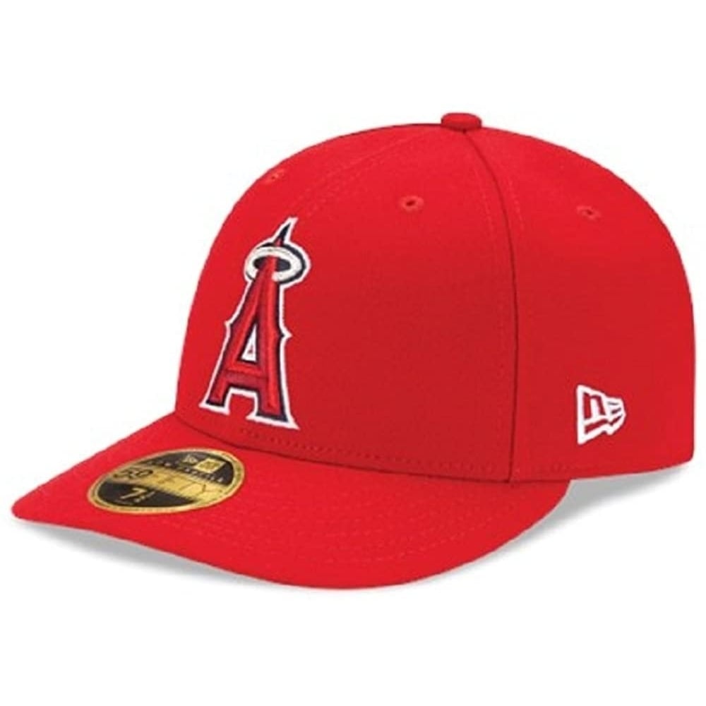 Era Los Angeles Angels Low Profile Fitted Hat Adjustable Cap Adult Size Image 2