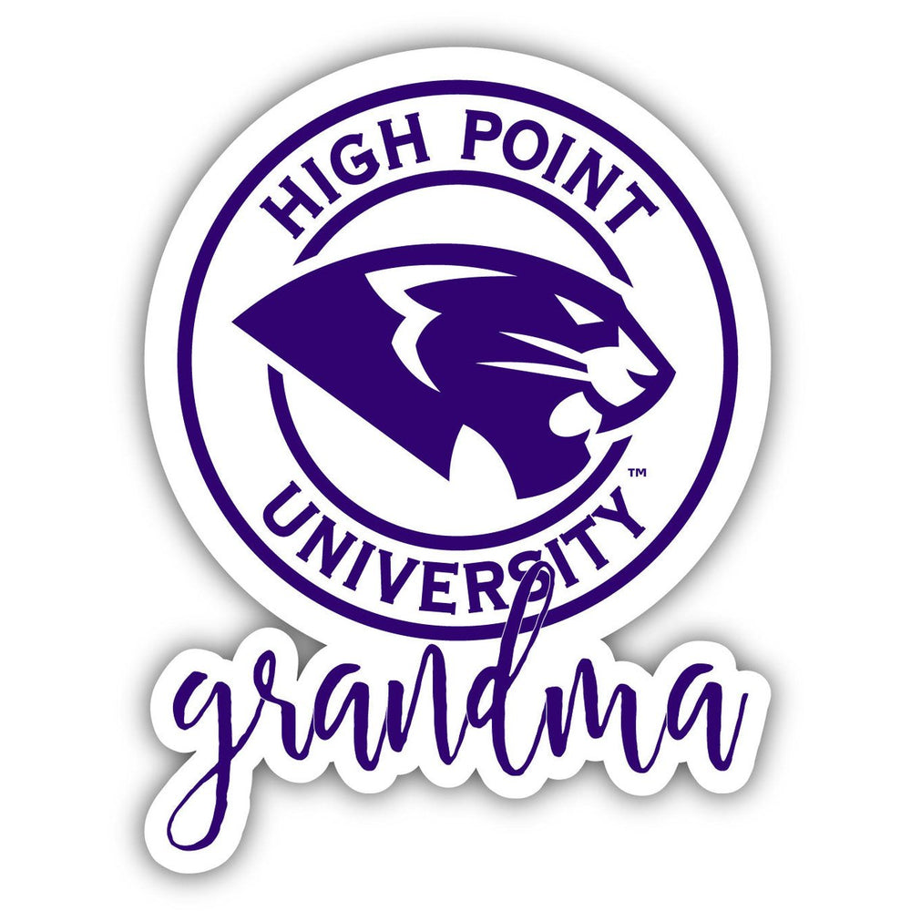 High Point University 4-Inch Proud Grandpa NCAA - Durable Vinyl Decal Perfect Gift for Grandpa Image 2