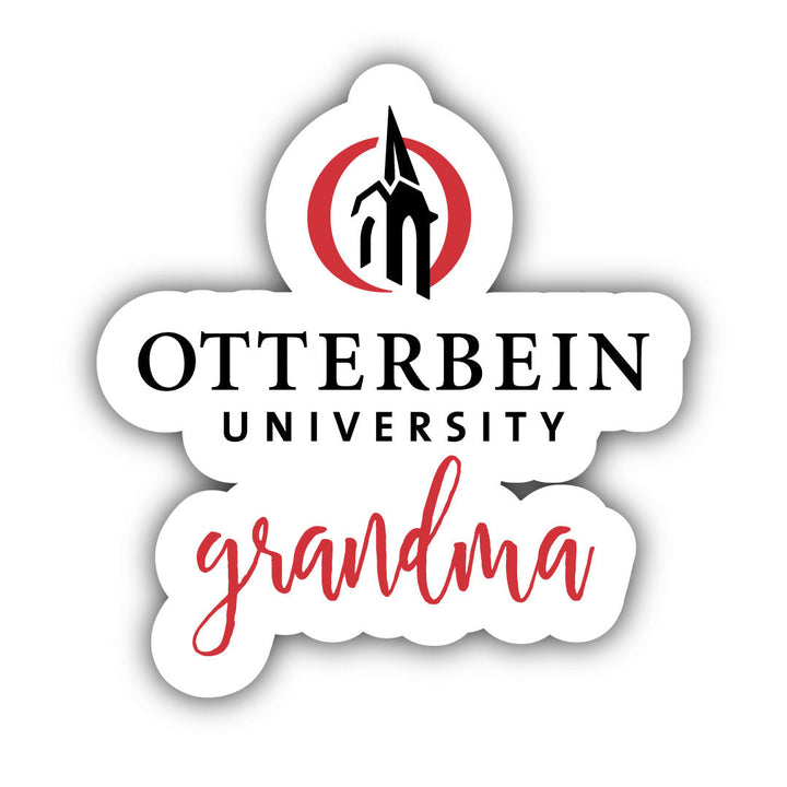 Otterbein University 4-Inch Proud Grandpa NCAA - Durable School Spirit Vinyl Decal Perfect Gift for Grandpa Image 2