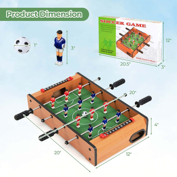 20 Foosball Table Competition Game Soccer Arcade Sized Football Sports Indoor Image 3