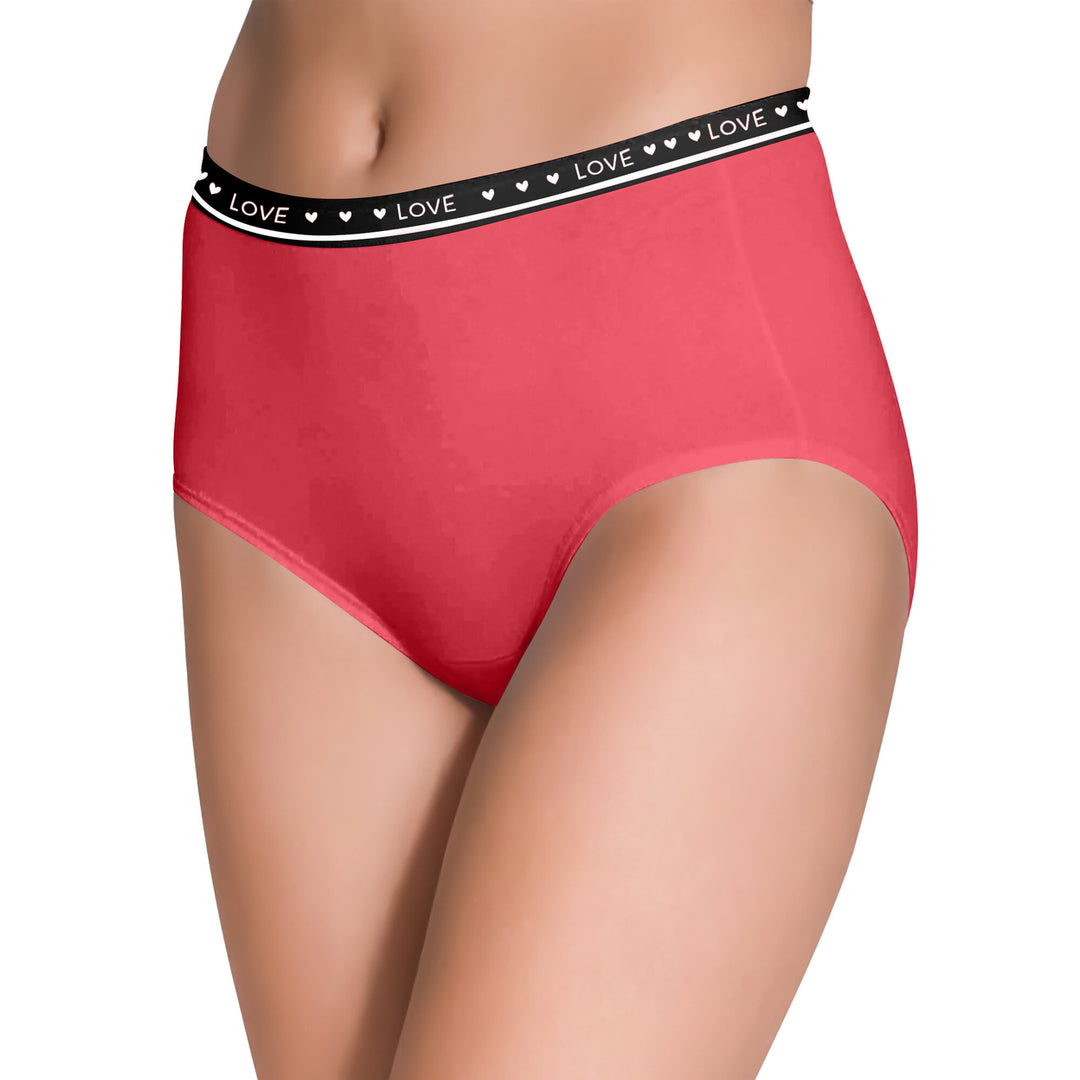 Multi-Pack: Womens Ultra Soft Moisture Wicking Panties Cotton Perfect Fit Underwear (Plus Sizes Available) Image 8