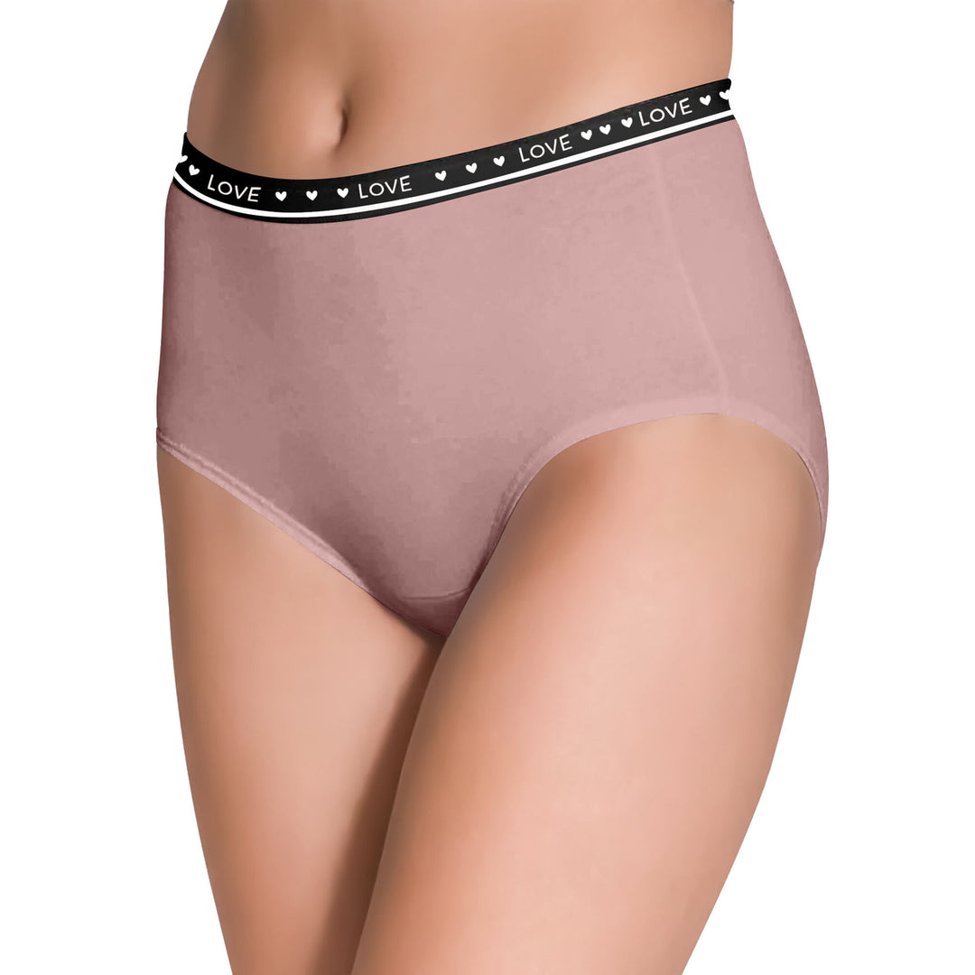 Multi-Pack: Womens Ultra Soft Moisture Wicking Panties Cotton Perfect Fit Underwear (Plus Sizes Available) Image 9