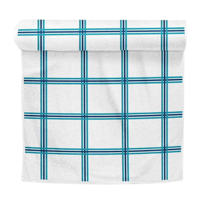 5-Pack: Oversized Absorbent Ultra-Soft 100% Cotton Plaid Premium Kitchen Dish Linen Towels 15"x25" Image 10