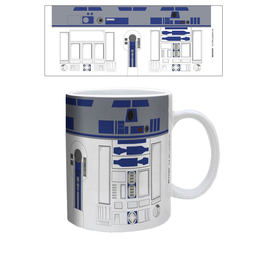 Star Wars R2-D2 Full Body 11 oz. Ceramic Mug Image 1