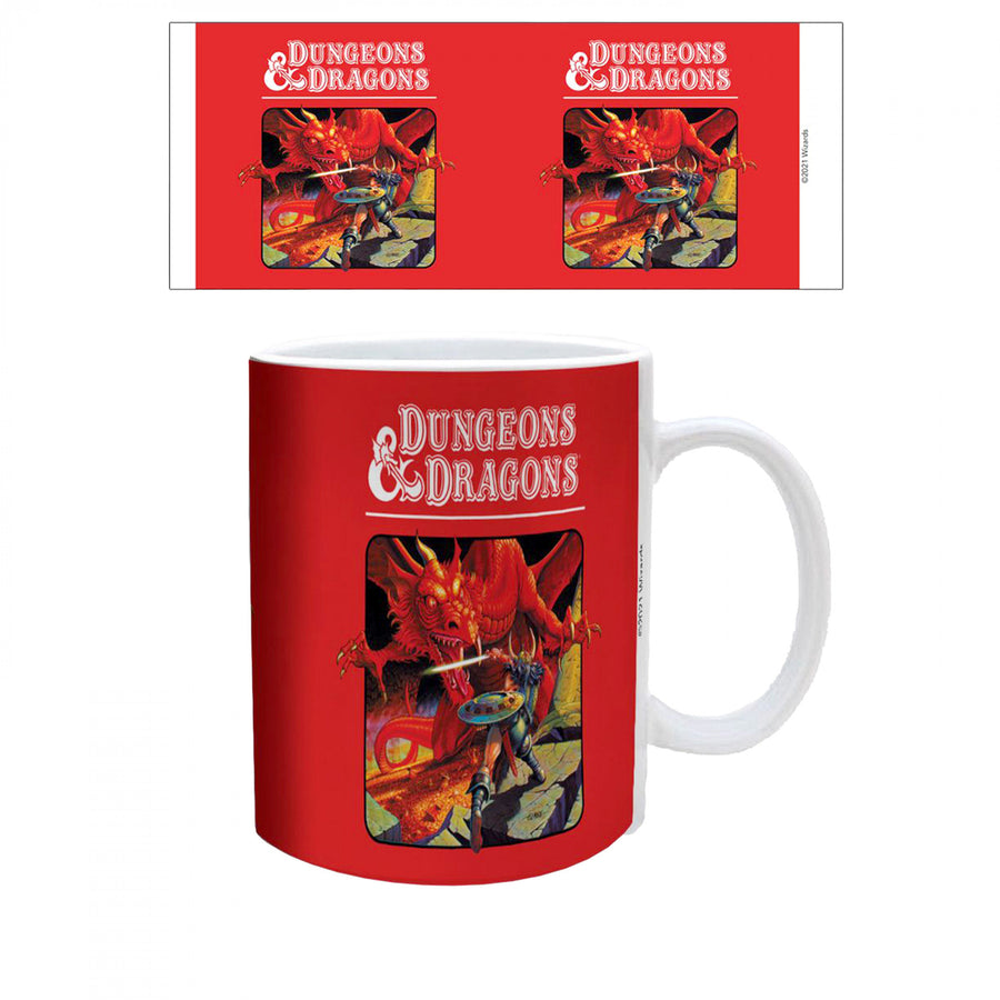 Dungeons and Dragons Battle 11 oz. Ceramic Mug Image 1