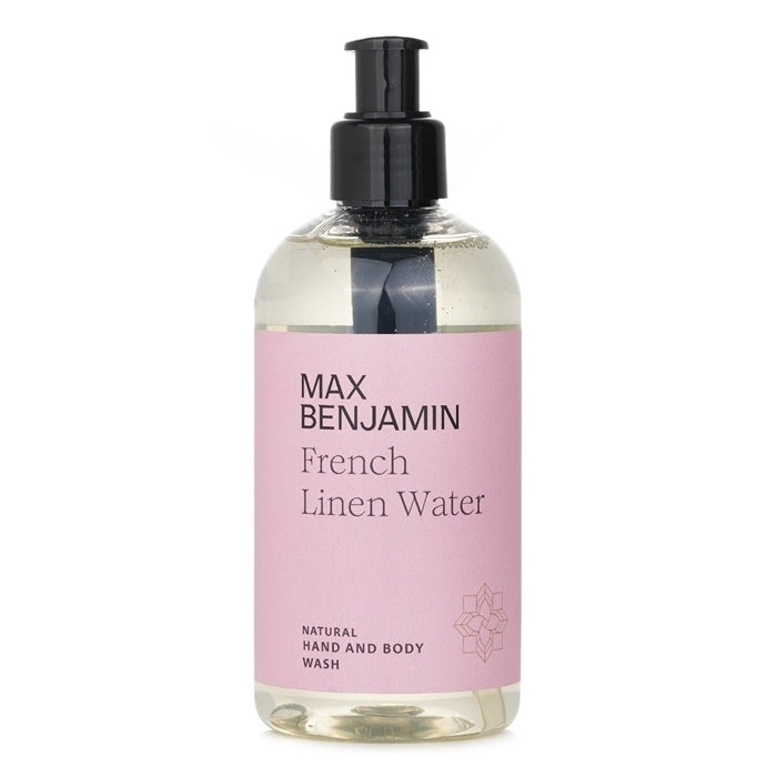 Max Benjamin Natural Hand and Body Wash - French Linen Water 300ml Image 1