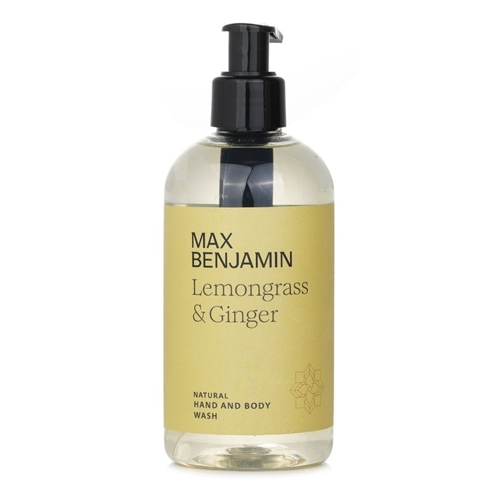 Max Benjamin Natural Hand and Body Wash - Lemongrass and Ginger 300ml Image 1