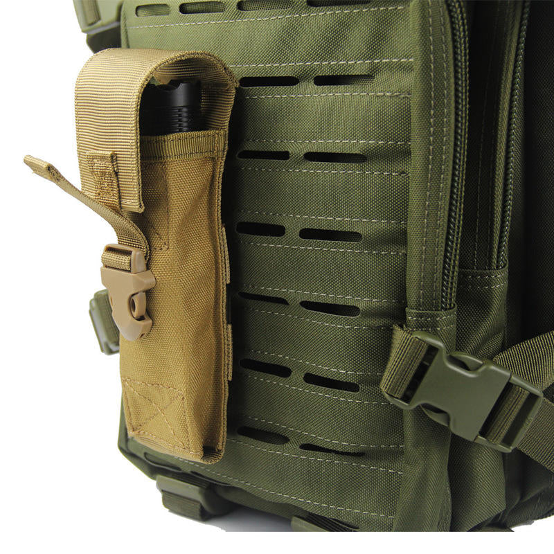 1000D Nylon Flashlight Tactical Bag Multi Functional Molle Pouch Camping Hunting Waterproof Toolkit Image 2
