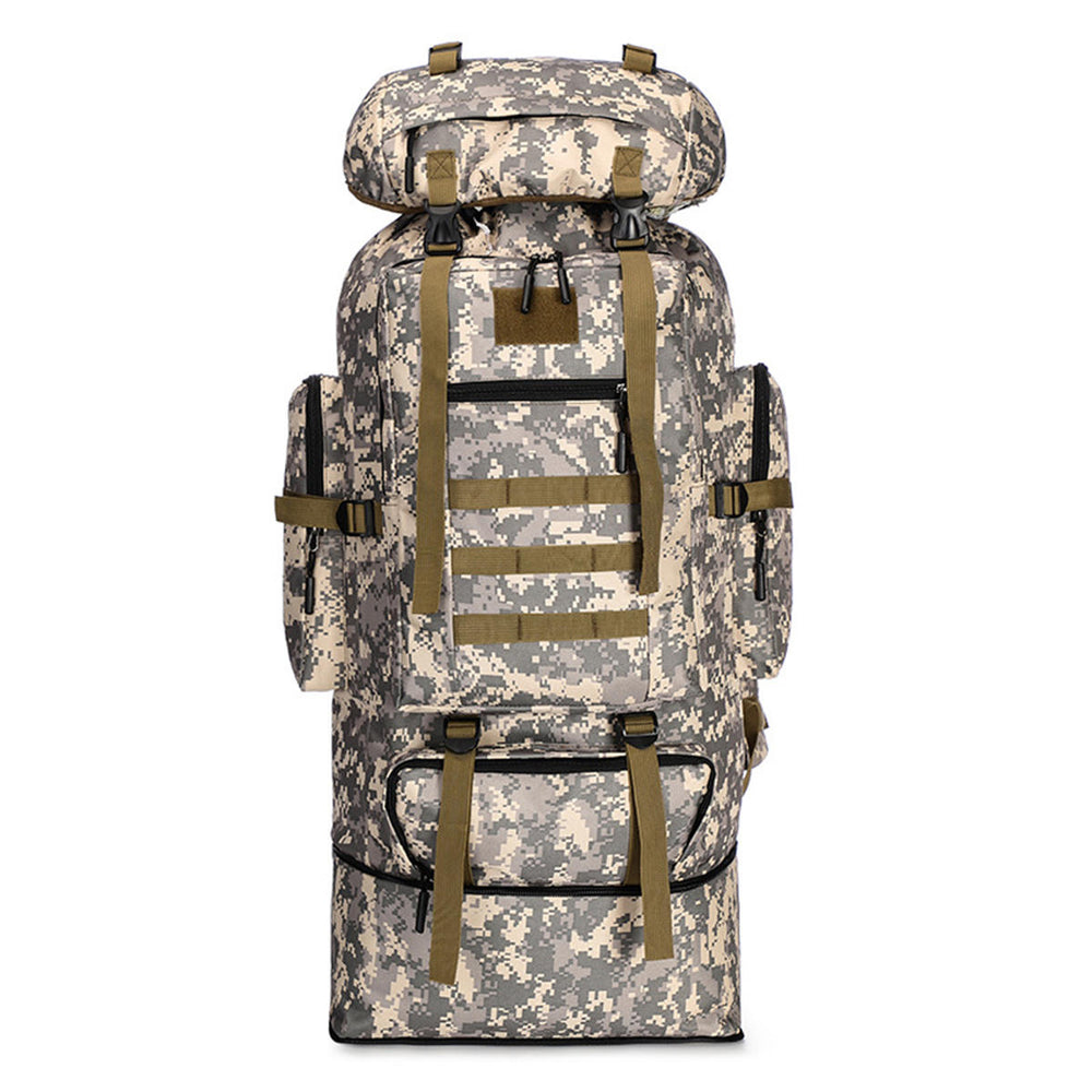 100L Large Capacity Military Tactical Backpack Outdoor Hiking Climbing Camping Bag Travel Rucksack Image 2