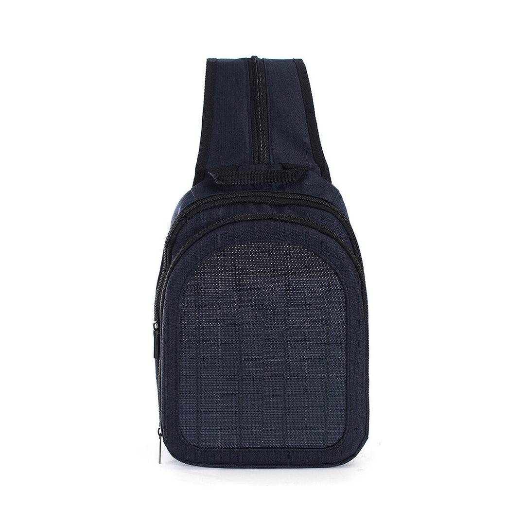 1000mAh 5V 5W USB Solar Eemergency Charging Bag Outdoor Travel Portable Solar Storage Bag Image 1