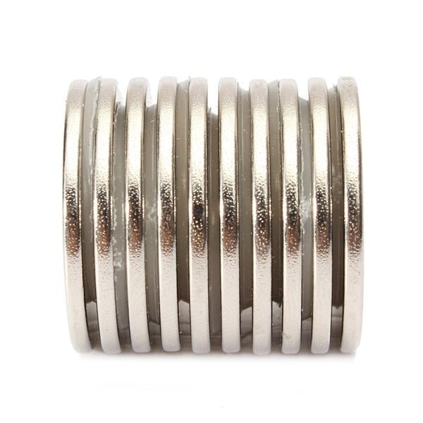 10PCS 25x2mm N35 Strong Round Rare Earth Neodymium Magnetic Toys Image 3