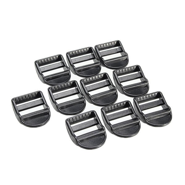 10Pcs 25mm MOLLE Backpack Webbing Connecting Buckle Clip Image 2