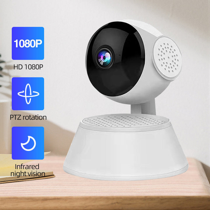 1080P 360-degree Panoramic Wireless Indoor Pan,Tilt IP Camera Security Network Home High-definition Camera Image 3