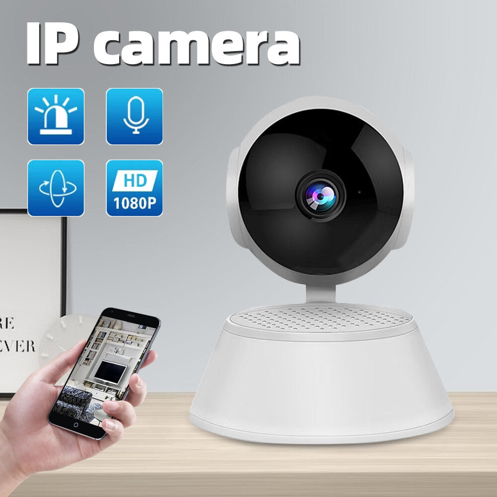 1080P 360-degree Panoramic Wireless Indoor Pan,Tilt IP Camera Security Network Home High-definition Camera Image 4