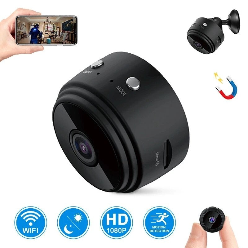 1080P HD Mini USB Camera 140 Wide Angle Wireless DVR Night Vision Camcorder Cam Baby Monitor for Home Safety Image 4