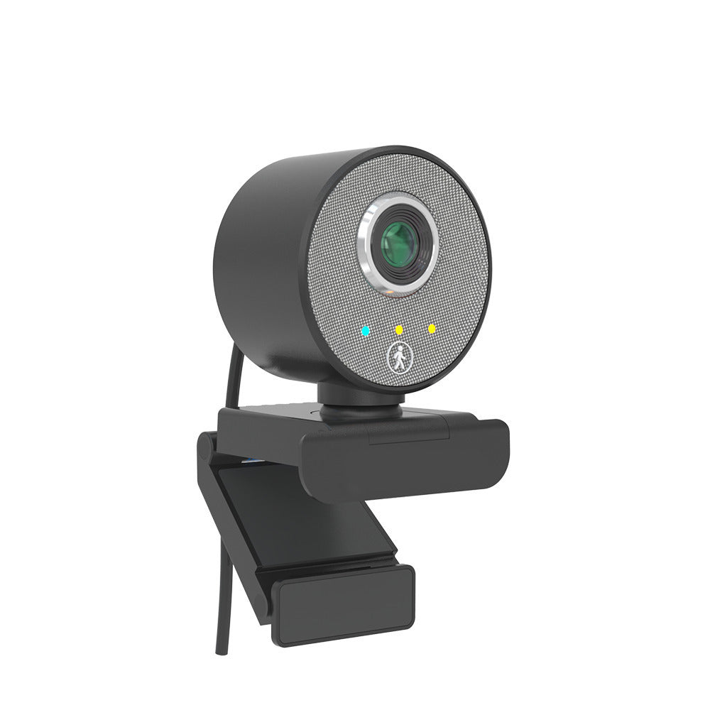 1080P Webcam 360 Panaromic Live Streaming USB Computer Camera with Stereo Microphone Desktop Laptop USB Webcam Image 2
