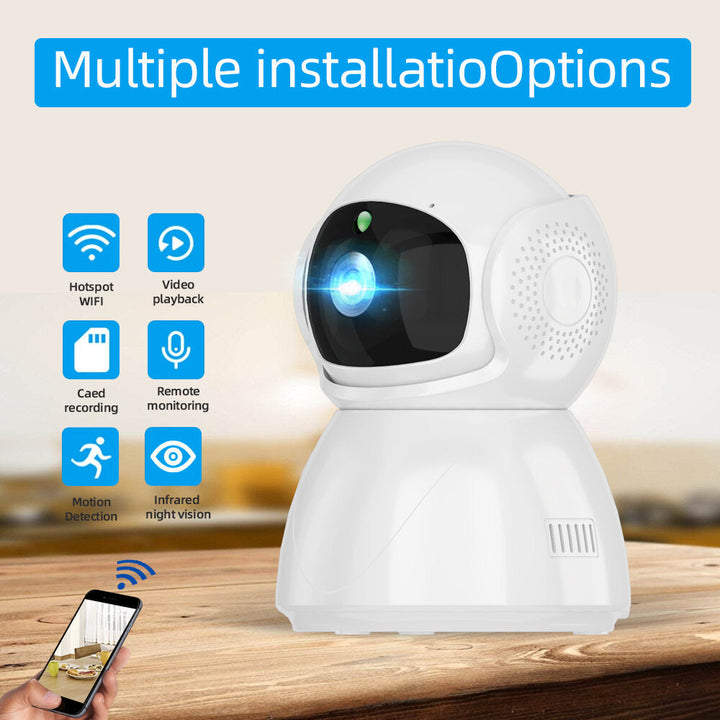 1080P PTZ Smart IP Camera 360 Angle Night Vision Camcorder Video Webcam Home Security Baby Monitor Image 8