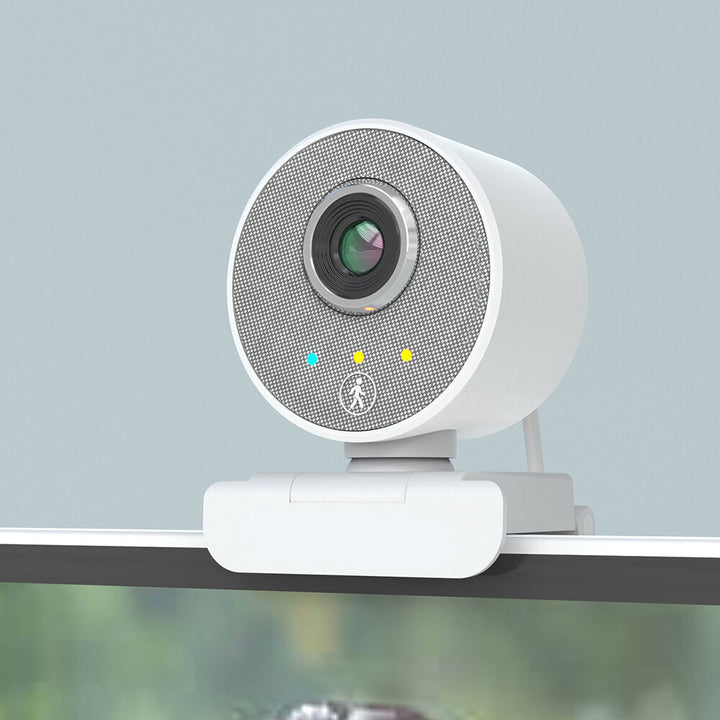1080P Webcam 360 Panaromic Live Streaming USB Computer Camera with Stereo Microphone Desktop Laptop USB Webcam Image 4