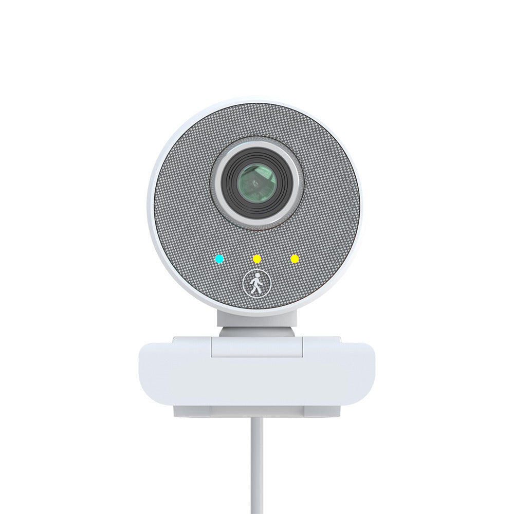 1080P Webcam 360 Panaromic Live Streaming USB Computer Camera with Stereo Microphone Desktop Laptop USB Webcam Image 1