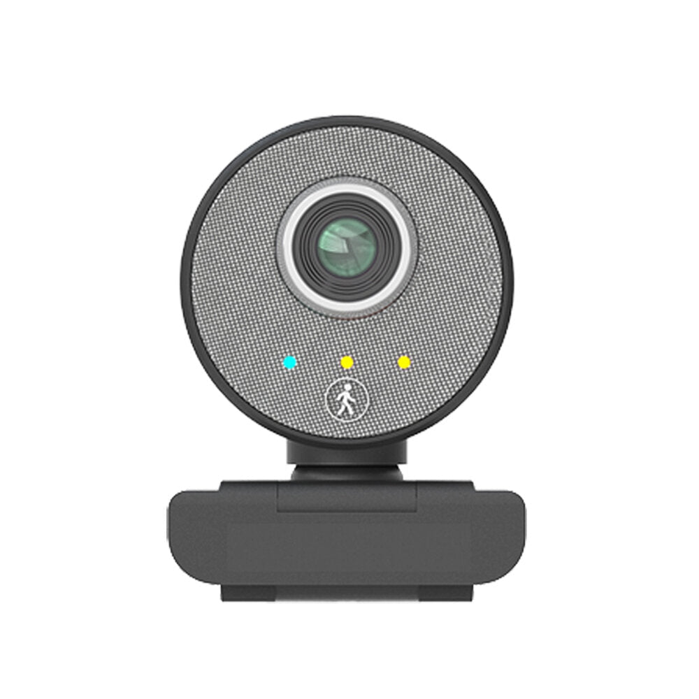 1080P Webcam 360 Panaromic Live Streaming USB Computer Camera with Stereo Microphone Desktop Laptop USB Webcam Image 1