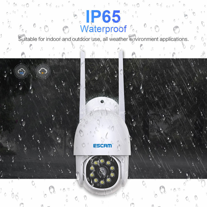 1080P WiFi IP Camera Infrared Night Vision Waterproof With Motions Detection And Automatic Tracking Of Human Figures Image 7
