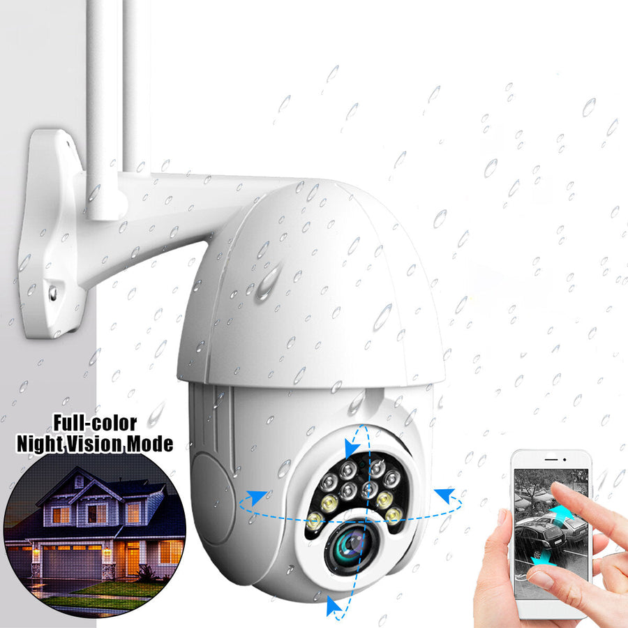 10LED 5X Zoom HD 2MP IP Security Camera WiFi Wireless 1080P Outdoor PTZ Waterproof Night Vision ONVIF Image 1