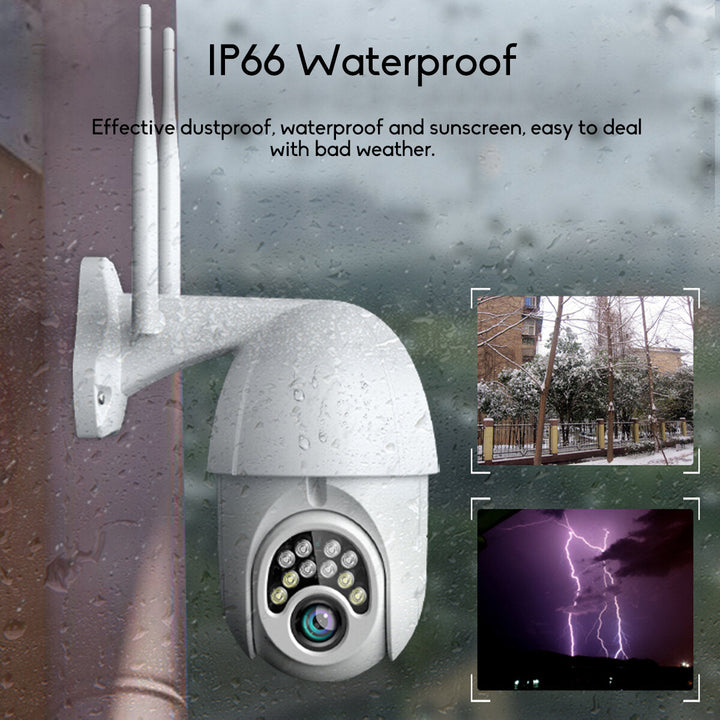 10LED 5X Zoom HD 2MP IP Security Camera WiFi Wireless 1080P Outdoor PTZ Waterproof Night Vision ONVIF Image 9