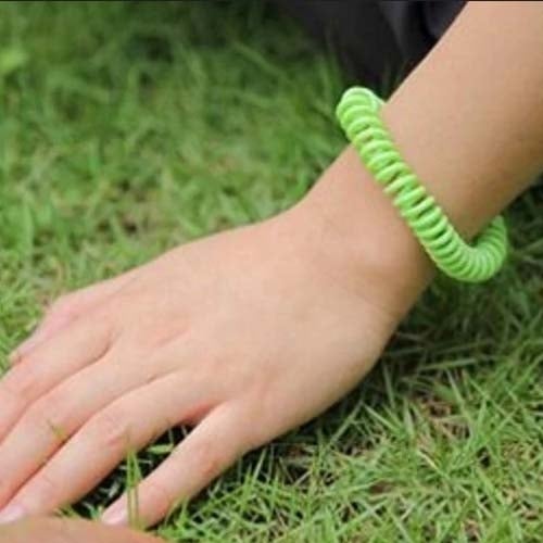 10-Pack Mosquito Repellent Bracelet Waterproof Non-Toxic Natural Bug Repellent Image 2