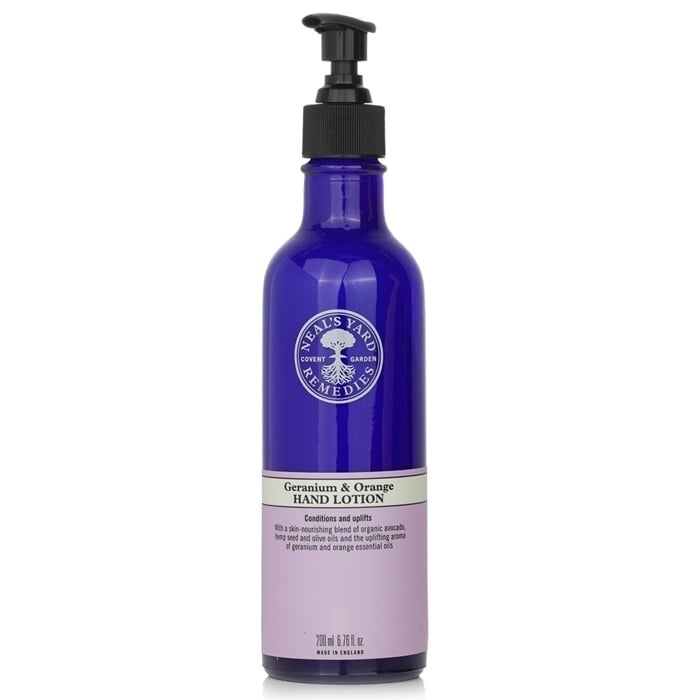 Neals Yard Remedies Geranium and Orange Hand Lotion 200ml/6.76oz Image 1