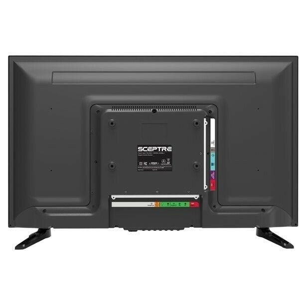 Sceptre 32" Class 720P HD LED TV X322BV-SR Clear QAM USB 2 x HDMI VGA US K1 Image 4