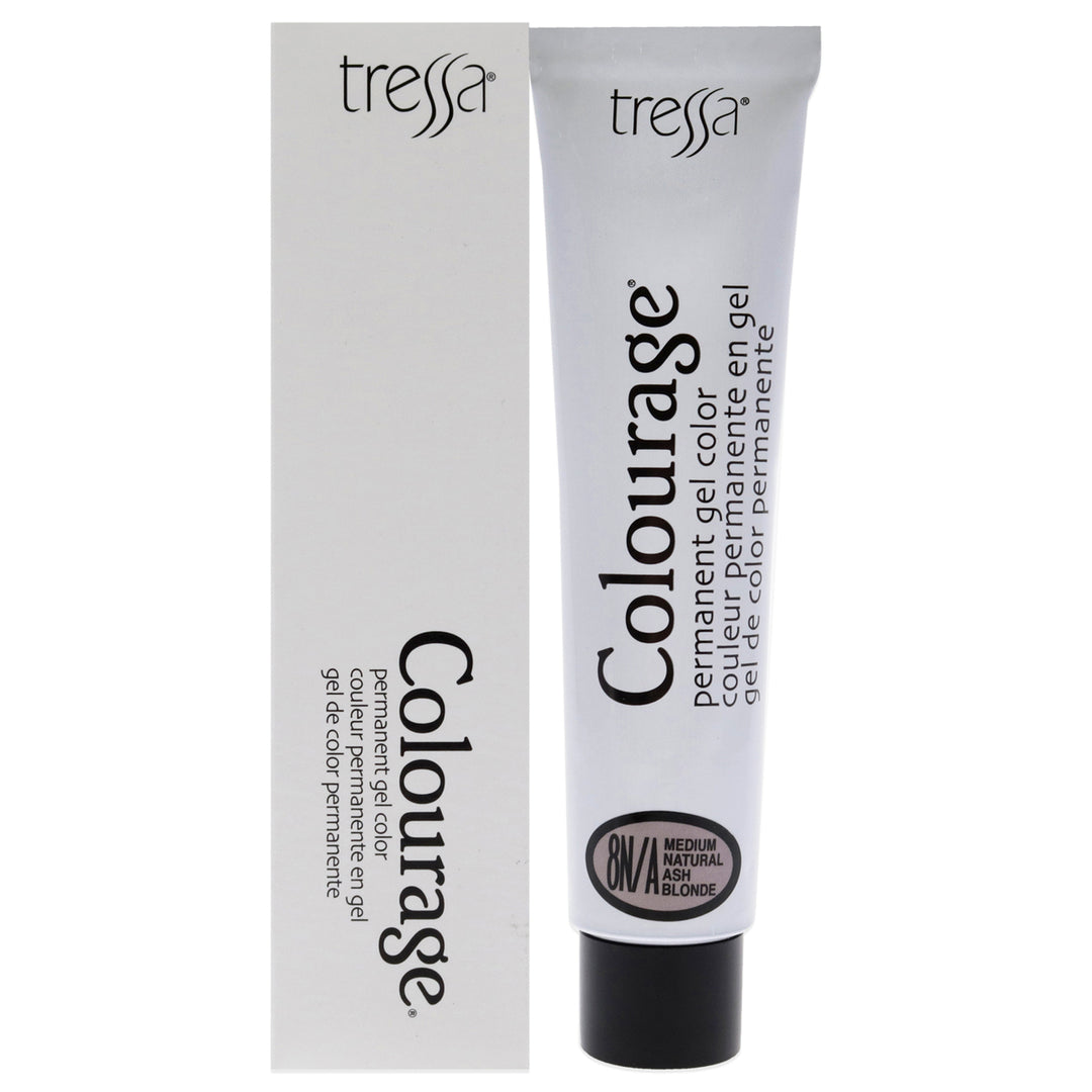 Colourage Permanent Gel Color - 8NA Natural Ash by Tressa for Unisex - 2 oz Hair Color Image 1