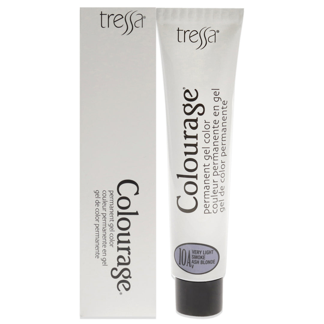 Colourage Permanent Gel Color - 10A Very Light Smoke Ash Blonde by Tressa for Unisex - 2 oz Hair Color Image 1