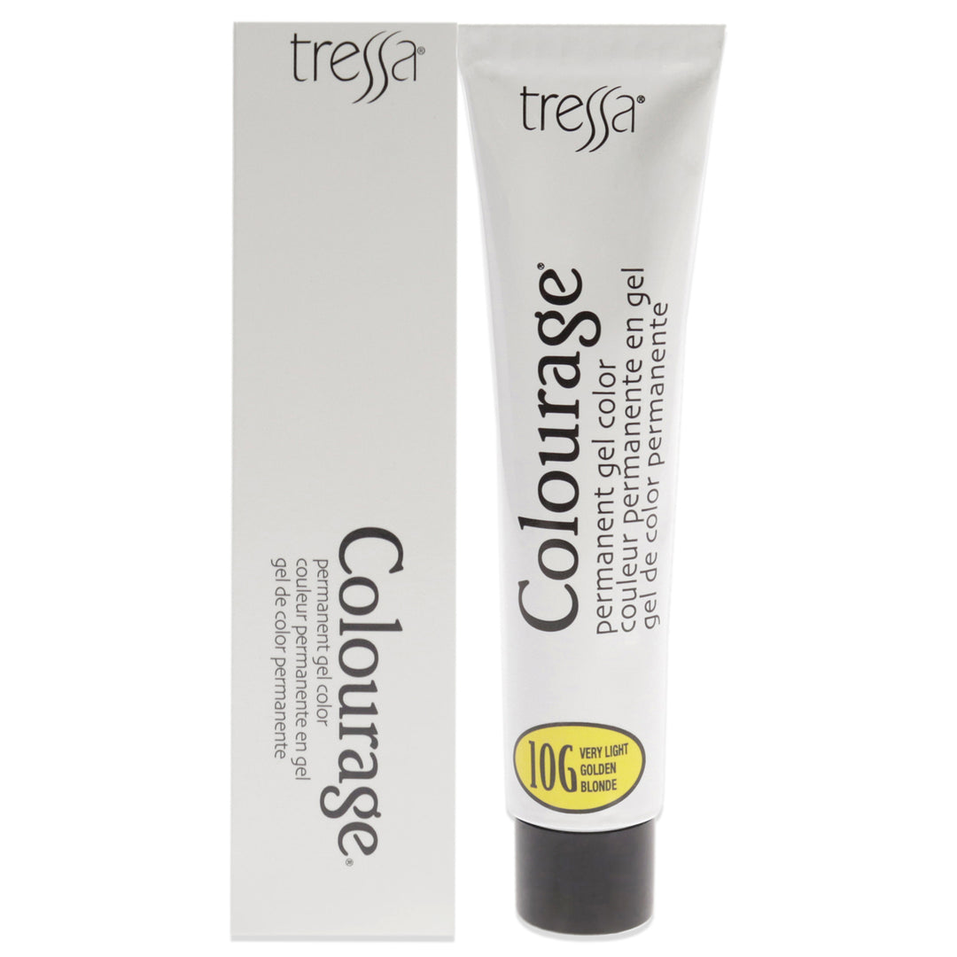 Colourage Permanent Gel Color - 10G Very Light Golden Blonde by Tressa for Unisex - 2 oz Hair Color Image 1