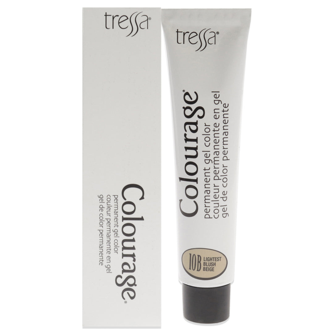 Colourage Permanent Gel Color - 10B Lightest Blush Beige by Tressa for Unisex - 2 oz Hair Color Image 1