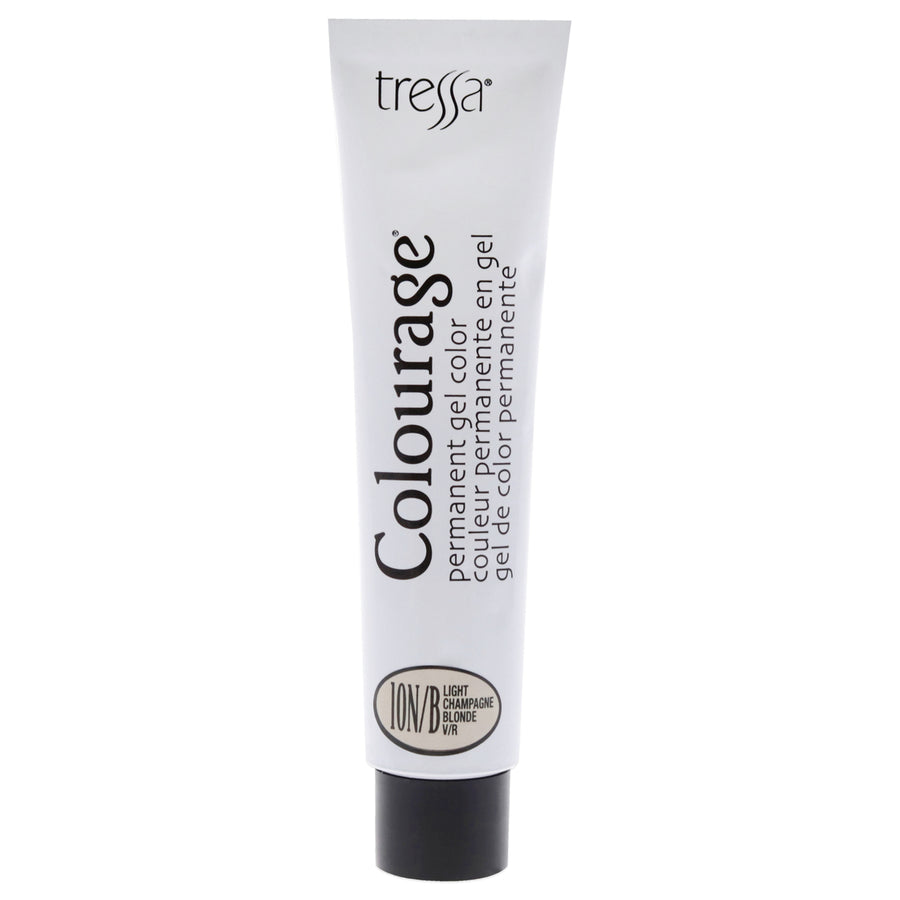 Colourage Permanent Gel Color - 10NB Light Champagne Blonde by Tressa for Unisex - 2 oz Hair Color Image 1