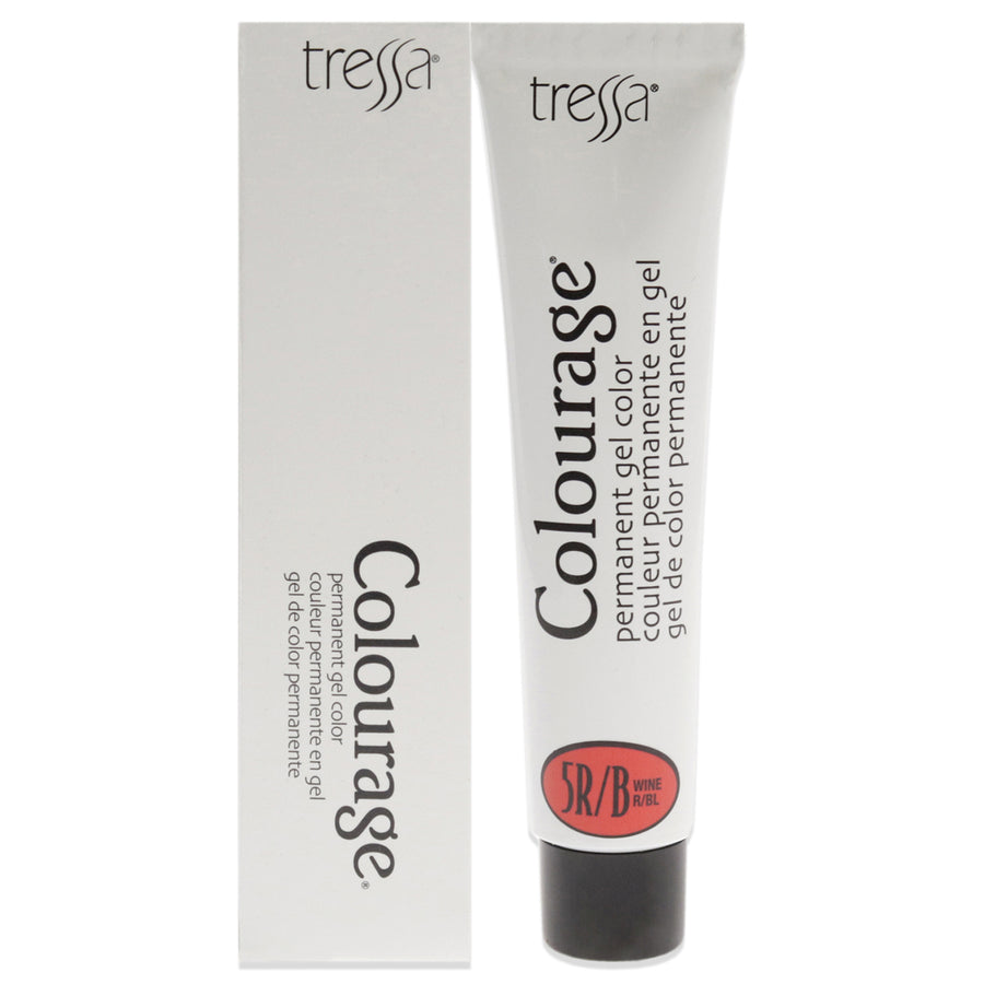 Colourage Permanent Gel Color - 5RB Wine by Tressa for Unisex - 2 oz Hair Color Image 1