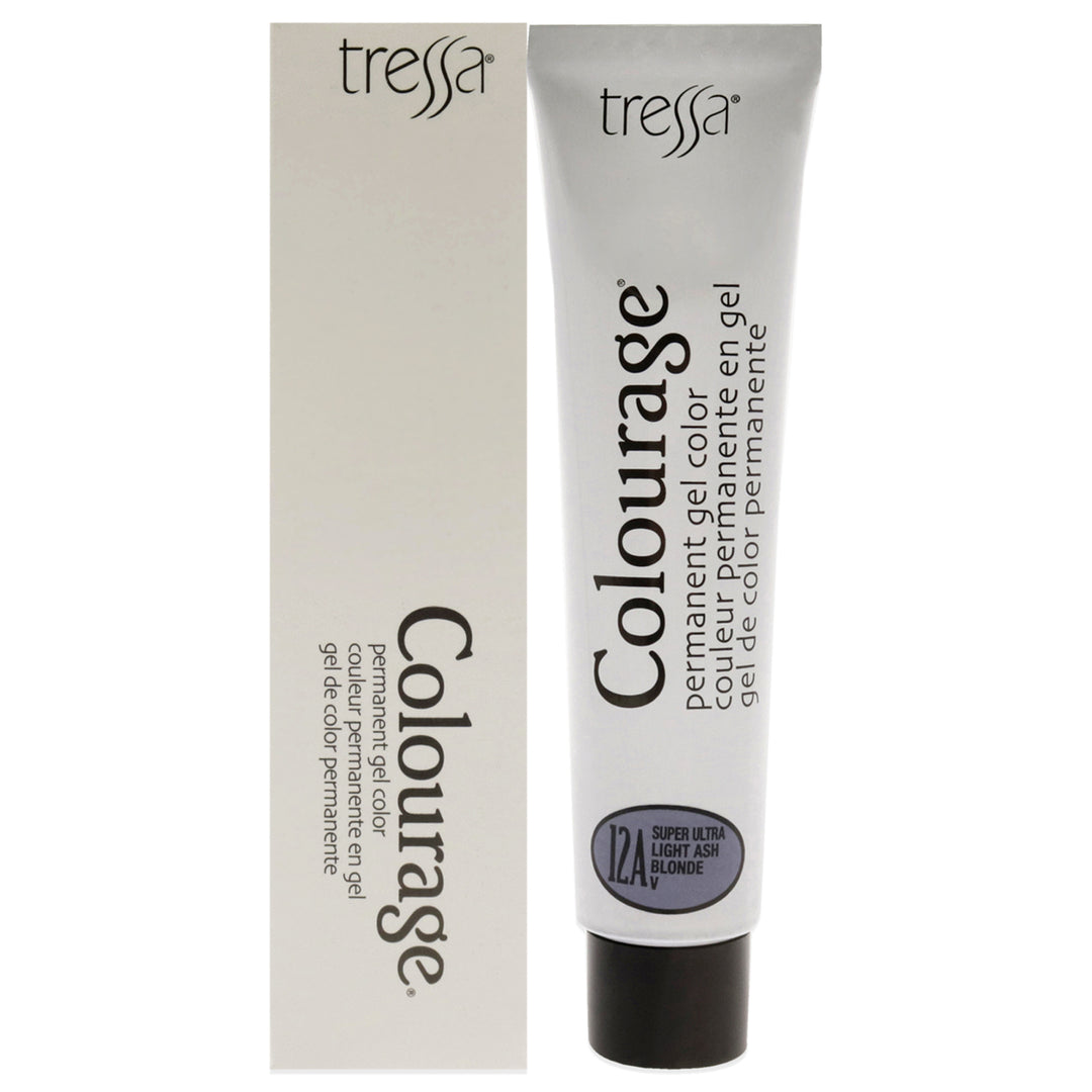 Colourage Permanent Gel Color - 12A Super Ultra Light Ash Blonde by Tressa for Unisex - 2 oz Hair Color Image 1