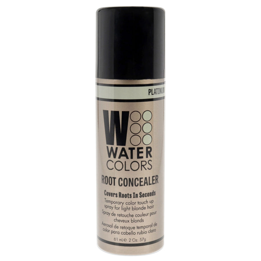 Watercolors Root Concealer - Platinum by Tressa for Unisex - 2 oz Hair Color Spray Image 1