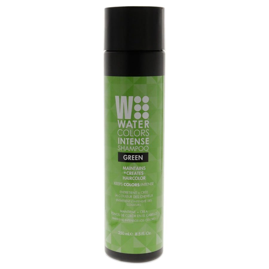 Watercolors Intense Shampoo - Green by Tressa for Unisex - 8.5 oz Shampoo Image 1