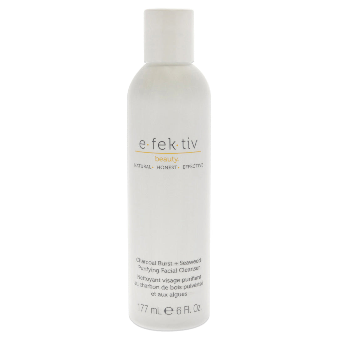 Charcoal Burst Plus Seaweed Purifying Facial Cleanser by e.fek.tiv for Unisex - 6 oz Cleanser Image 1