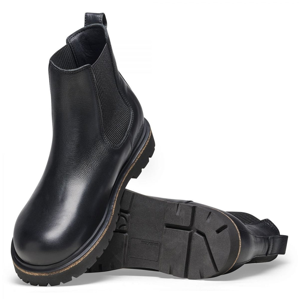 BIRKENSTOCK Womens Highwood Slip On Boot Black Leather (narrow width) - 1025791  BLACK Image 2