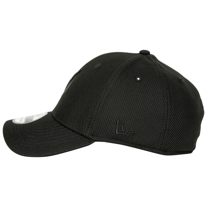 The Flash Logo Black on Black Colorway Era 39Thirty Fitted Hat Image 3