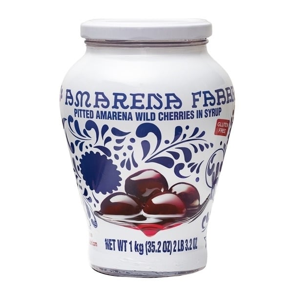 Fabbri Pitted Amarena Wild Cherries in Syrup 35.2 Ounce Image 2