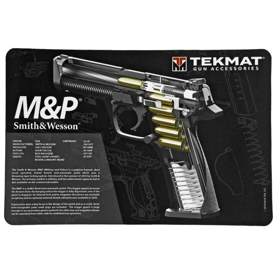 TekMat SW MandP Cut Away Gun Cleaning Mat Image 1