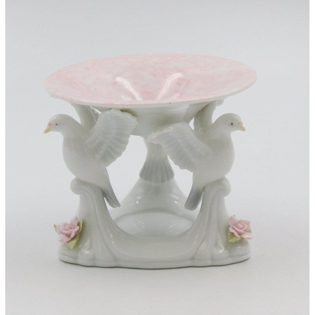 Ceramic Dove Birds Candle Fragrance HolderHome DcorBathroom DcorVanity DcorWedding Table Dcor Image 2