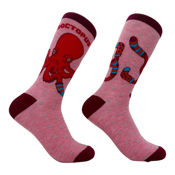 Women's Soctopus Socks Funny Deep Sea Octopus Joke Footwear Image 1