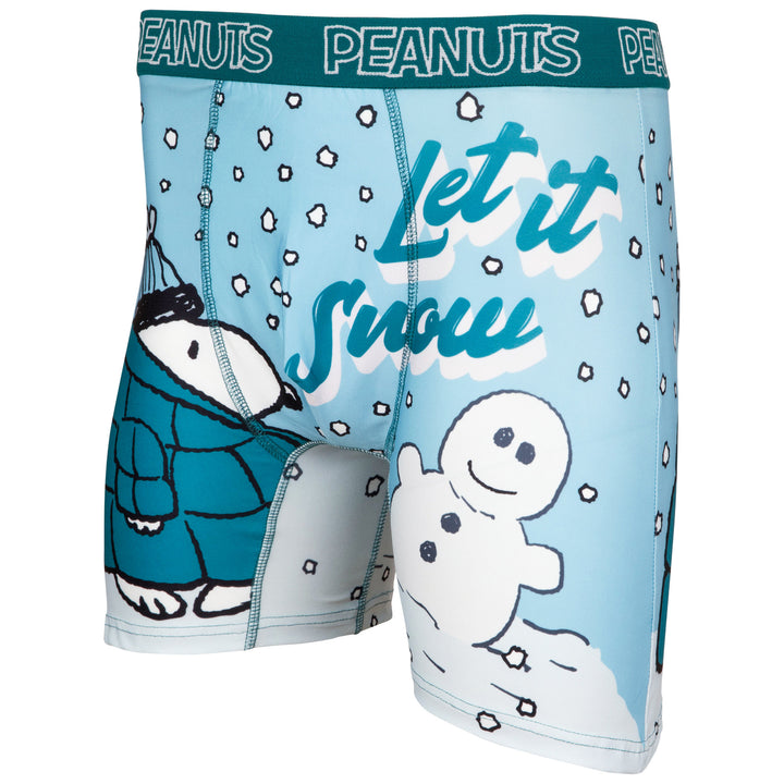 Peanuts Snoopy Let It Snow Boxer Briefs Image 4