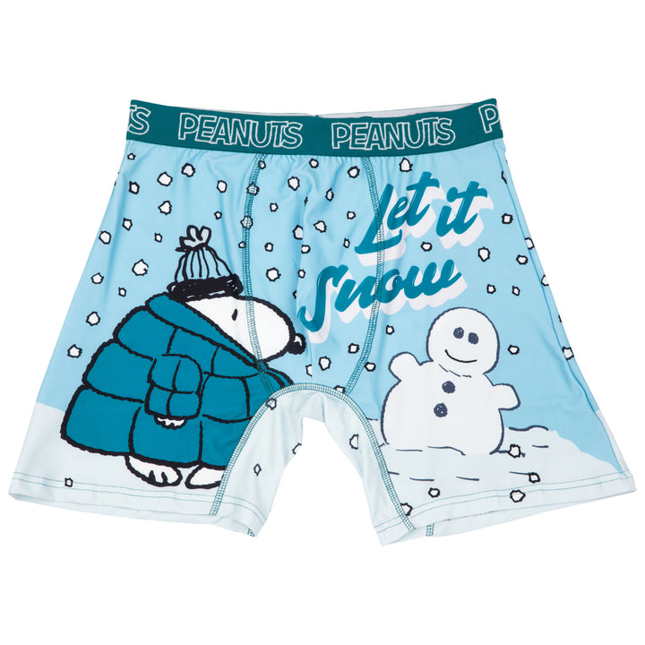 Peanuts Snoopy Let It Snow Boxer Briefs Image 4