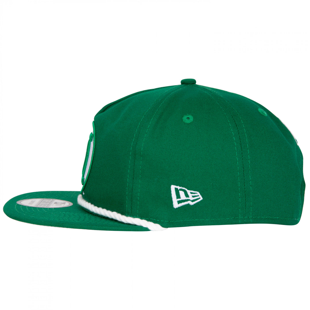 Green Lantern Logo Era Adjustable Golfer Rope Hat Image 3